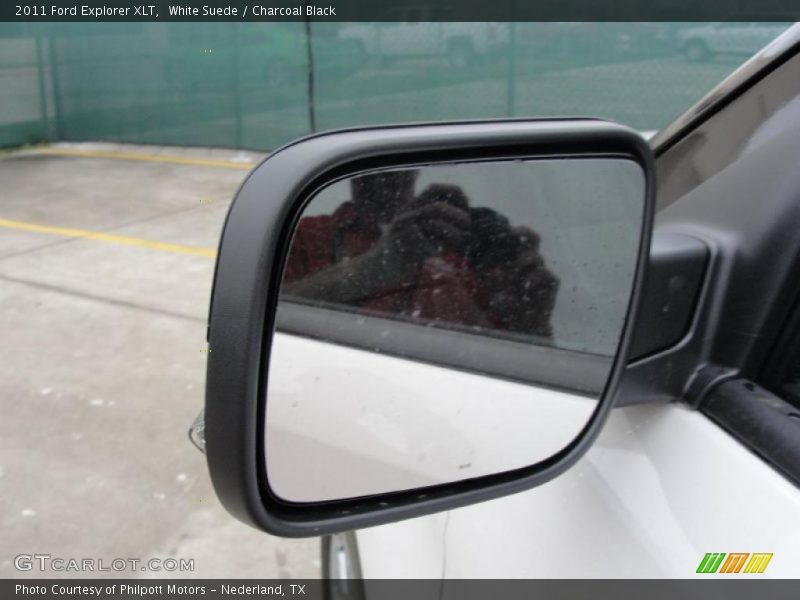 White Suede / Charcoal Black 2011 Ford Explorer XLT