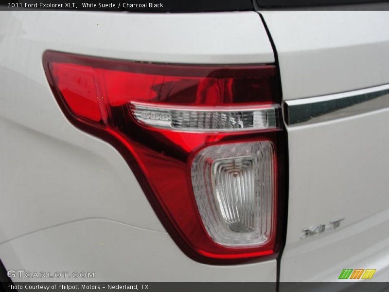 White Suede / Charcoal Black 2011 Ford Explorer XLT