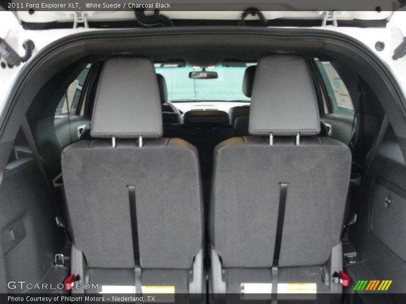 White Suede / Charcoal Black 2011 Ford Explorer XLT