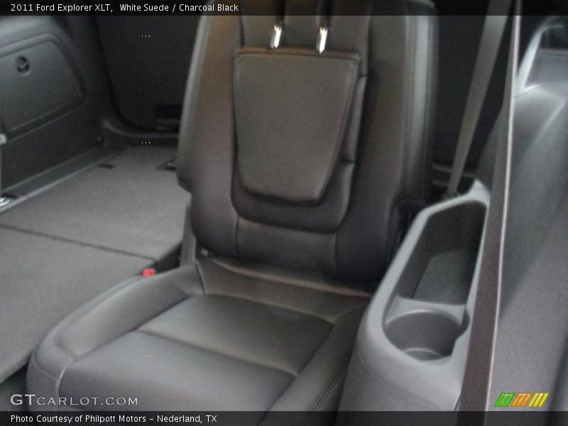White Suede / Charcoal Black 2011 Ford Explorer XLT