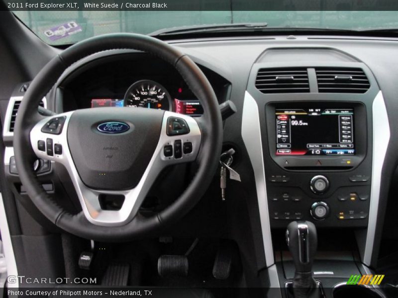 Dashboard of 2011 Explorer XLT
