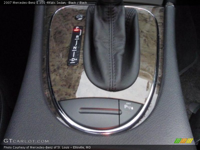 Black / Black 2007 Mercedes-Benz E 350 4Matic Sedan