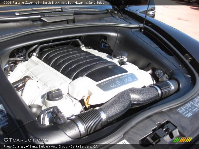 Basalt Black Metallic / Havanna/Sand Beige 2008 Porsche Cayenne S