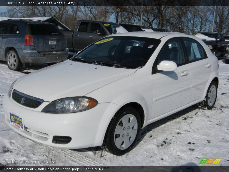 Absolute White / Gray 2006 Suzuki Reno