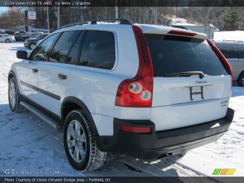 Ice White / Graphite 2004 Volvo XC90 T6 AWD