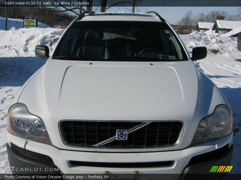 Ice White / Graphite 2004 Volvo XC90 T6 AWD