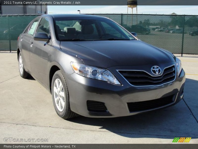 Magnetic Gray Metallic / Ash 2011 Toyota Camry LE