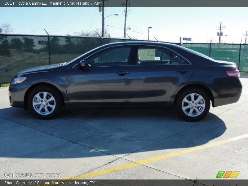 Magnetic Gray Metallic / Ash 2011 Toyota Camry LE