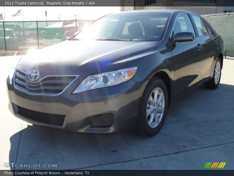 Magnetic Gray Metallic / Ash 2011 Toyota Camry LE