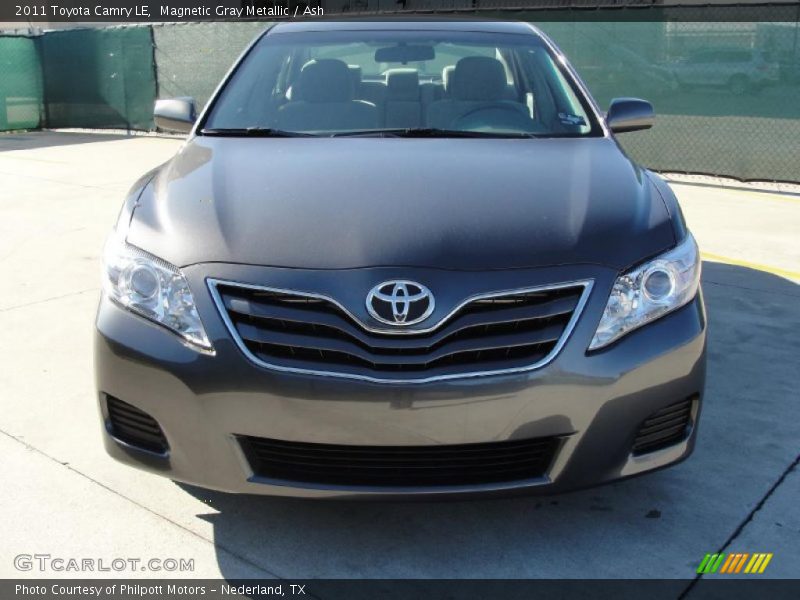 Magnetic Gray Metallic / Ash 2011 Toyota Camry LE