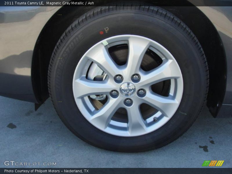 Magnetic Gray Metallic / Ash 2011 Toyota Camry LE