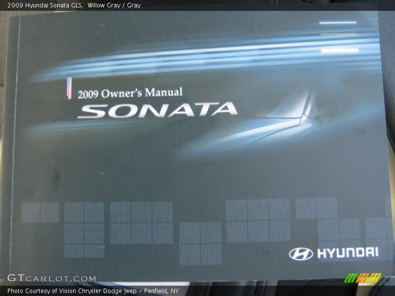 Willow Gray / Gray 2009 Hyundai Sonata GLS
