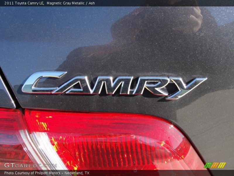 Magnetic Gray Metallic / Ash 2011 Toyota Camry LE