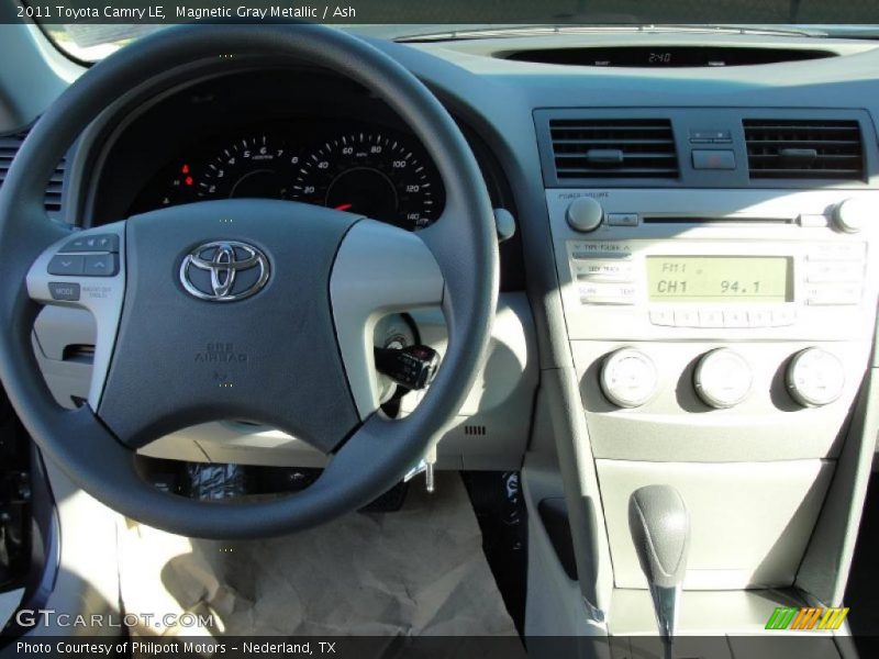 Magnetic Gray Metallic / Ash 2011 Toyota Camry LE