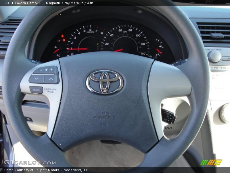 Magnetic Gray Metallic / Ash 2011 Toyota Camry LE