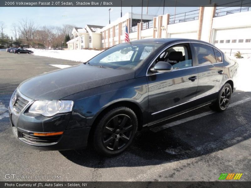 Shadow Blue / Black 2006 Volkswagen Passat 2.0T Sedan