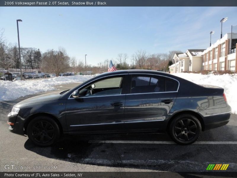 Shadow Blue / Black 2006 Volkswagen Passat 2.0T Sedan