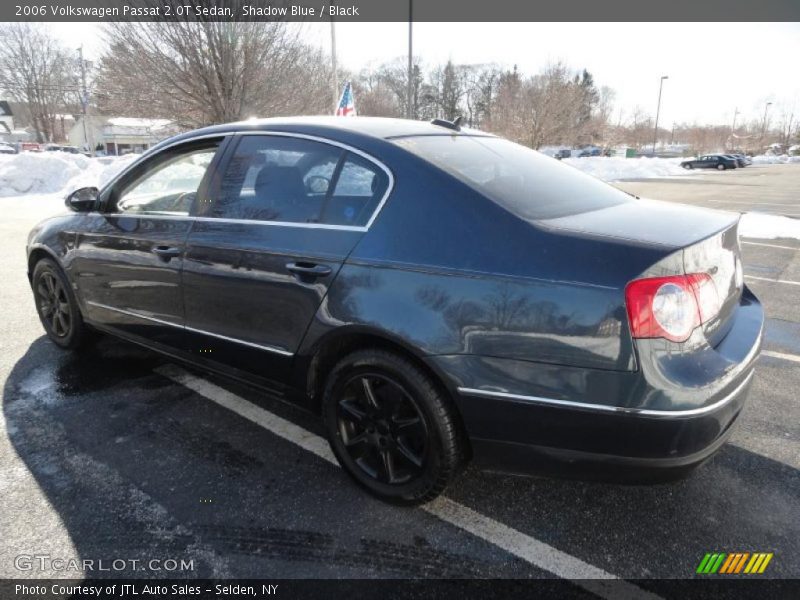 Shadow Blue / Black 2006 Volkswagen Passat 2.0T Sedan