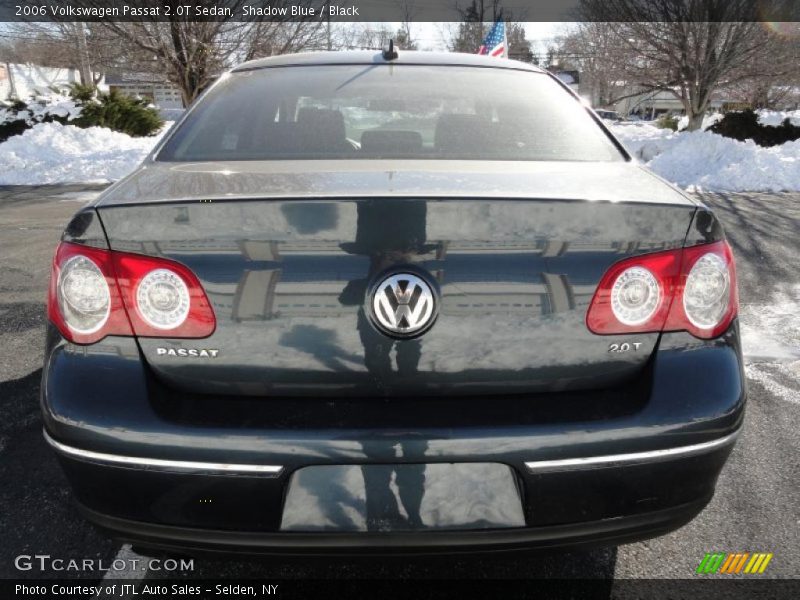 Shadow Blue / Black 2006 Volkswagen Passat 2.0T Sedan