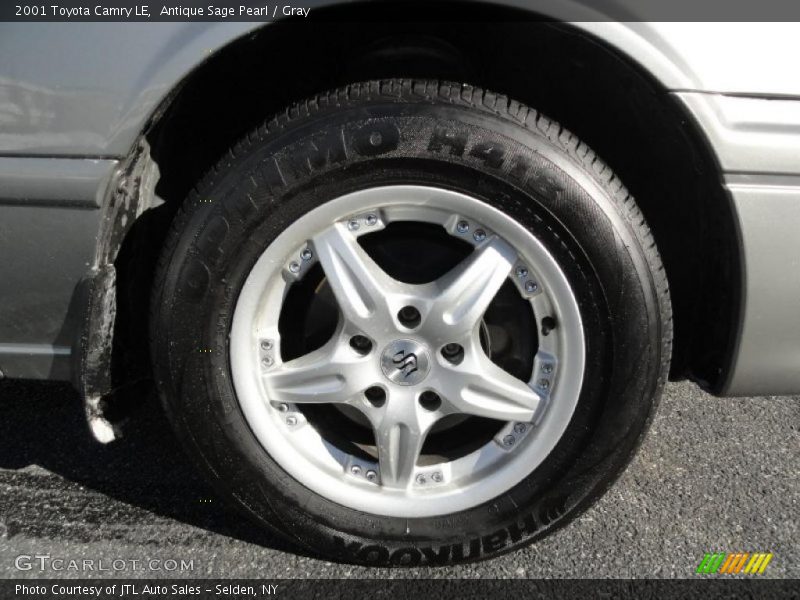 Antique Sage Pearl / Gray 2001 Toyota Camry LE