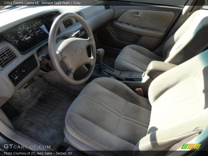 Antique Sage Pearl / Gray 2001 Toyota Camry LE