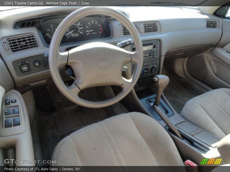 Antique Sage Pearl / Gray 2001 Toyota Camry LE