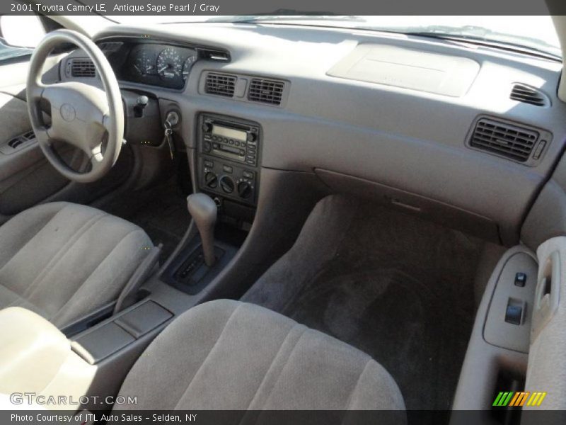 Antique Sage Pearl / Gray 2001 Toyota Camry LE
