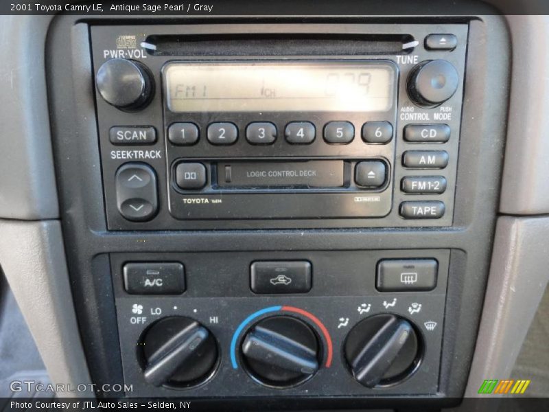 Antique Sage Pearl / Gray 2001 Toyota Camry LE