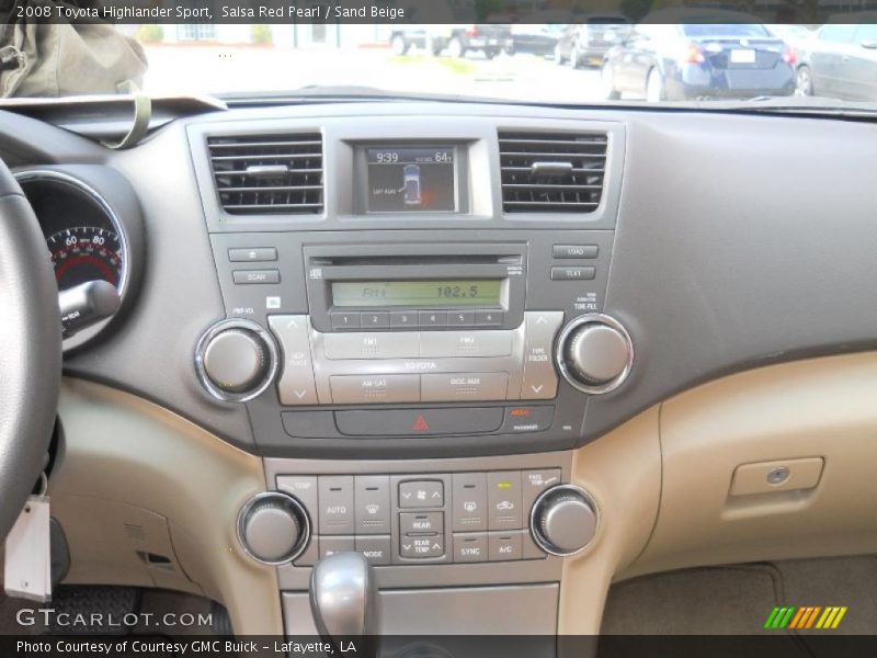 Salsa Red Pearl / Sand Beige 2008 Toyota Highlander Sport