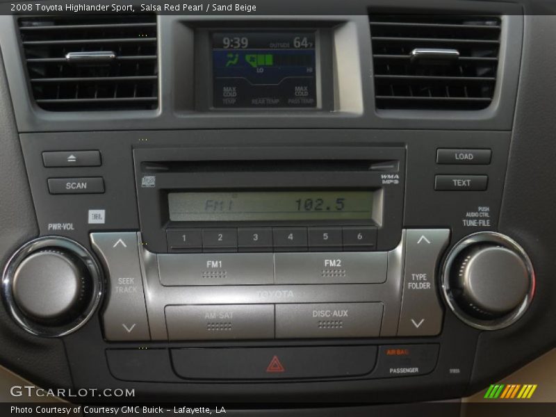 Salsa Red Pearl / Sand Beige 2008 Toyota Highlander Sport