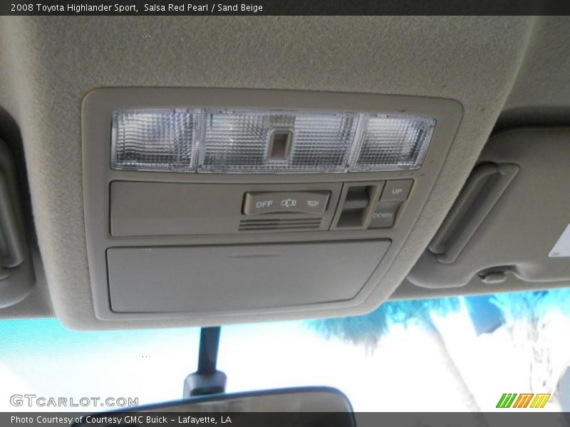 Salsa Red Pearl / Sand Beige 2008 Toyota Highlander Sport