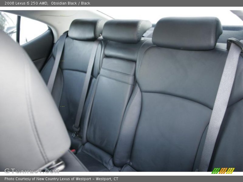 Obsidian Black / Black 2008 Lexus IS 250 AWD