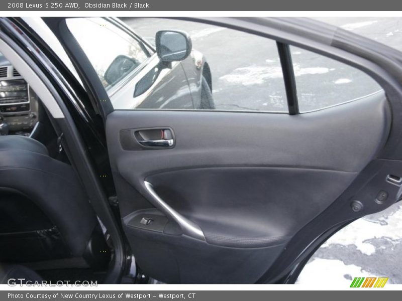 Obsidian Black / Black 2008 Lexus IS 250 AWD