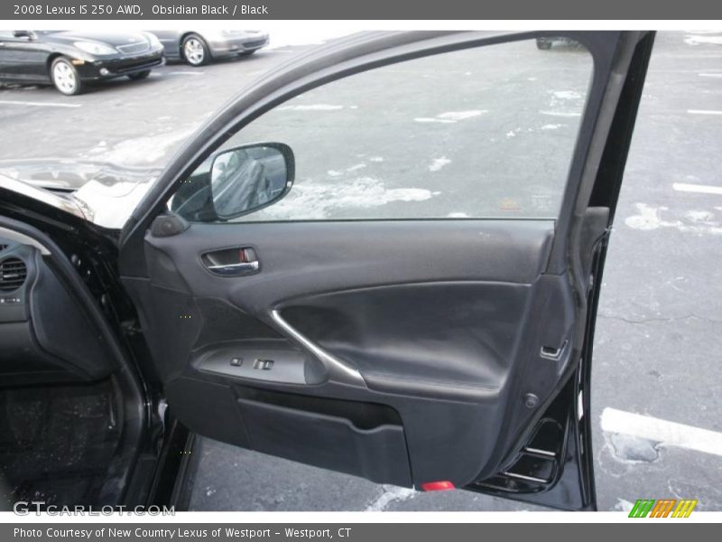 Obsidian Black / Black 2008 Lexus IS 250 AWD