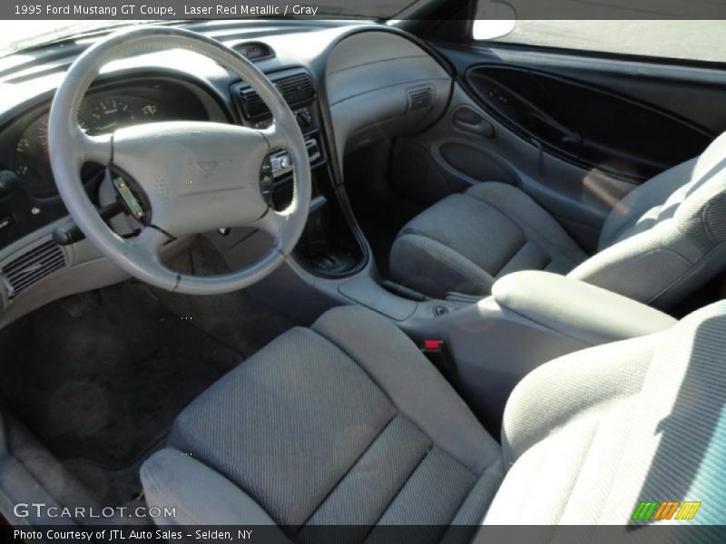 Gray Interior - 1995 Mustang GT Coupe 