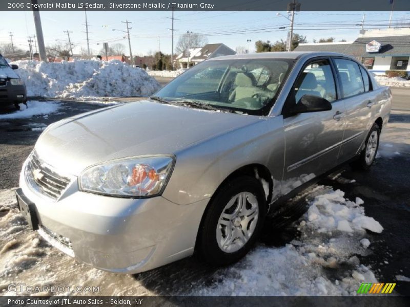 Silverstone Metallic / Titanium Gray 2006 Chevrolet Malibu LS Sedan