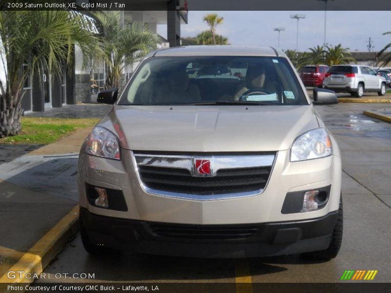 Gold Mist / Tan 2009 Saturn Outlook XE