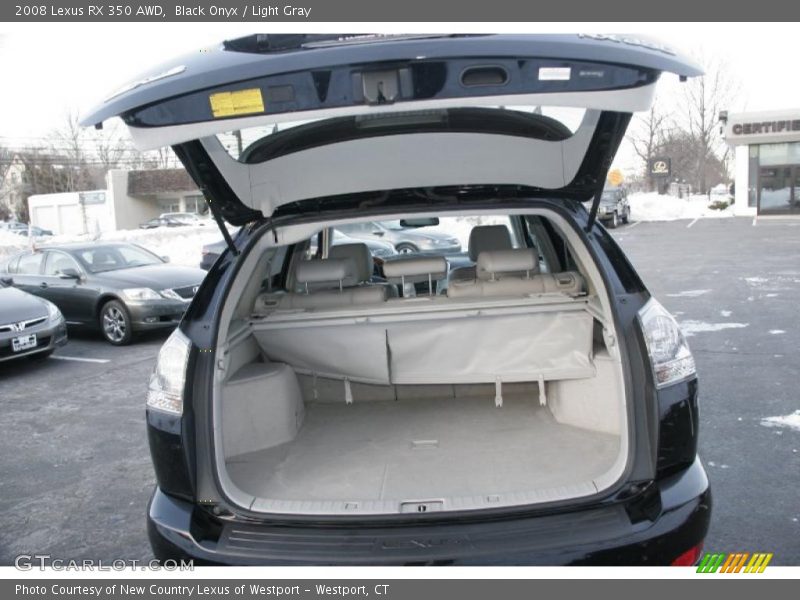 Black Onyx / Light Gray 2008 Lexus RX 350 AWD