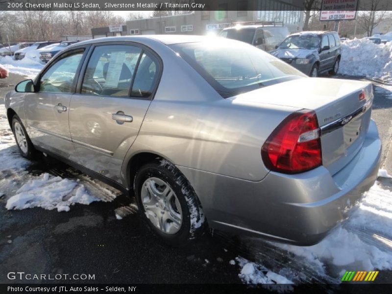 Silverstone Metallic / Titanium Gray 2006 Chevrolet Malibu LS Sedan