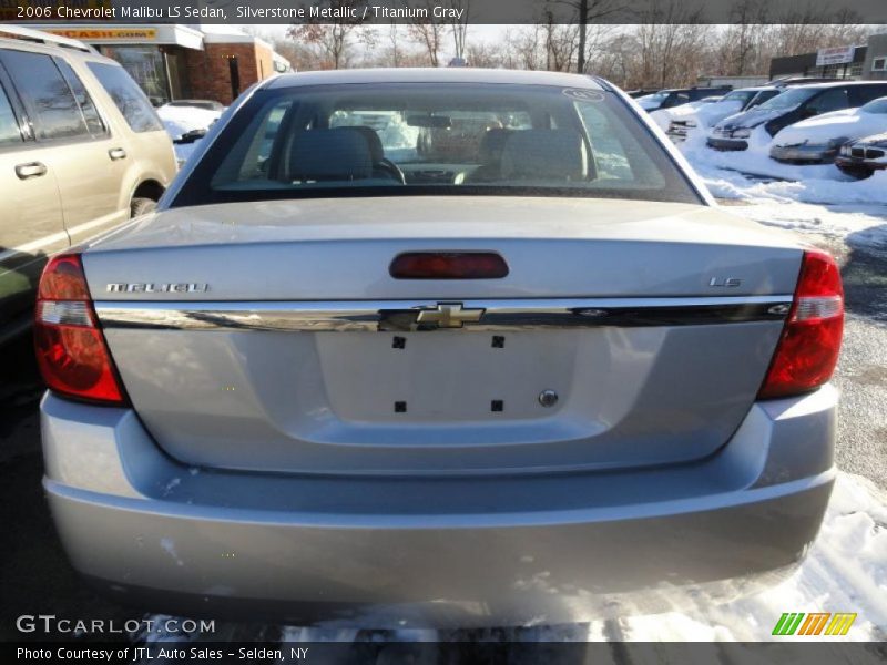 Silverstone Metallic / Titanium Gray 2006 Chevrolet Malibu LS Sedan