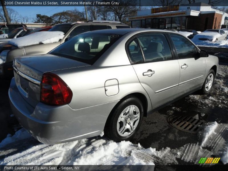 Silverstone Metallic / Titanium Gray 2006 Chevrolet Malibu LS Sedan