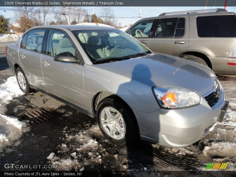 Silverstone Metallic / Titanium Gray 2006 Chevrolet Malibu LS Sedan