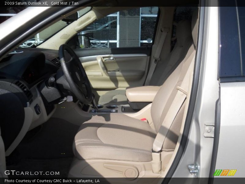 Gold Mist / Tan 2009 Saturn Outlook XE