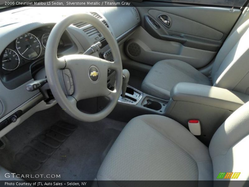 Silverstone Metallic / Titanium Gray 2006 Chevrolet Malibu LS Sedan