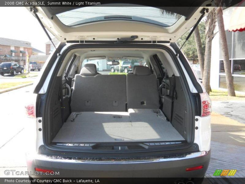 Summit White / Light Titanium 2008 GMC Acadia SLE