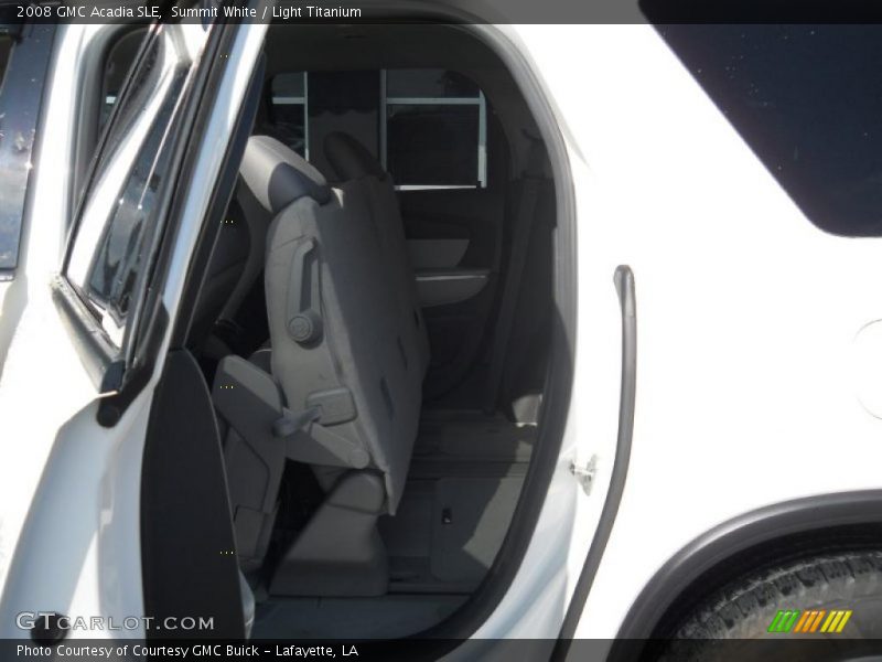 Summit White / Light Titanium 2008 GMC Acadia SLE