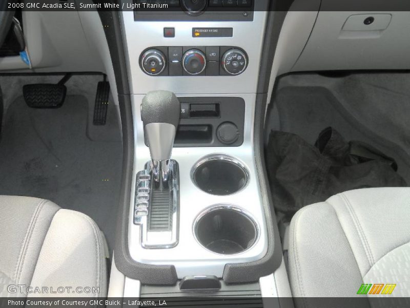 Summit White / Light Titanium 2008 GMC Acadia SLE