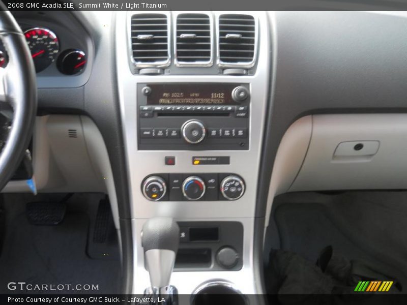 Summit White / Light Titanium 2008 GMC Acadia SLE