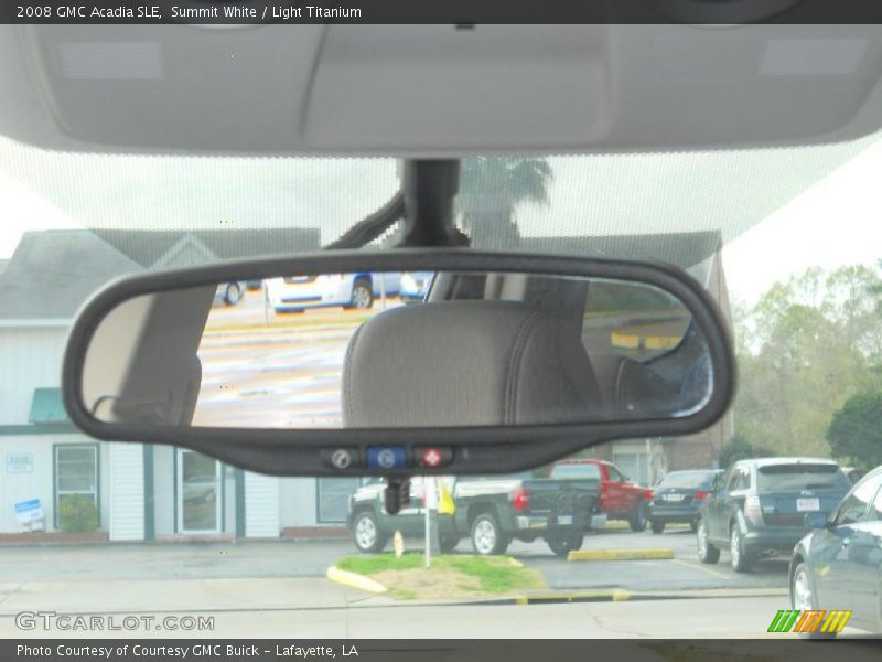 Summit White / Light Titanium 2008 GMC Acadia SLE