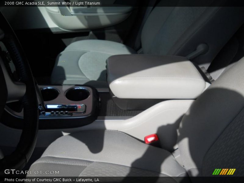 Summit White / Light Titanium 2008 GMC Acadia SLE